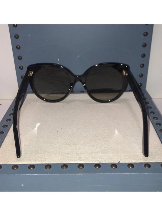 Luxury New Authentic Gucci GG0325S 002 Cat-Eye Sunglasses ✨
